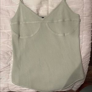 Brand new never worn without tags green corset style thong bodysuit Size 12